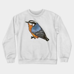 Red-breasted Nuthatch Crewneck Sweatshirt